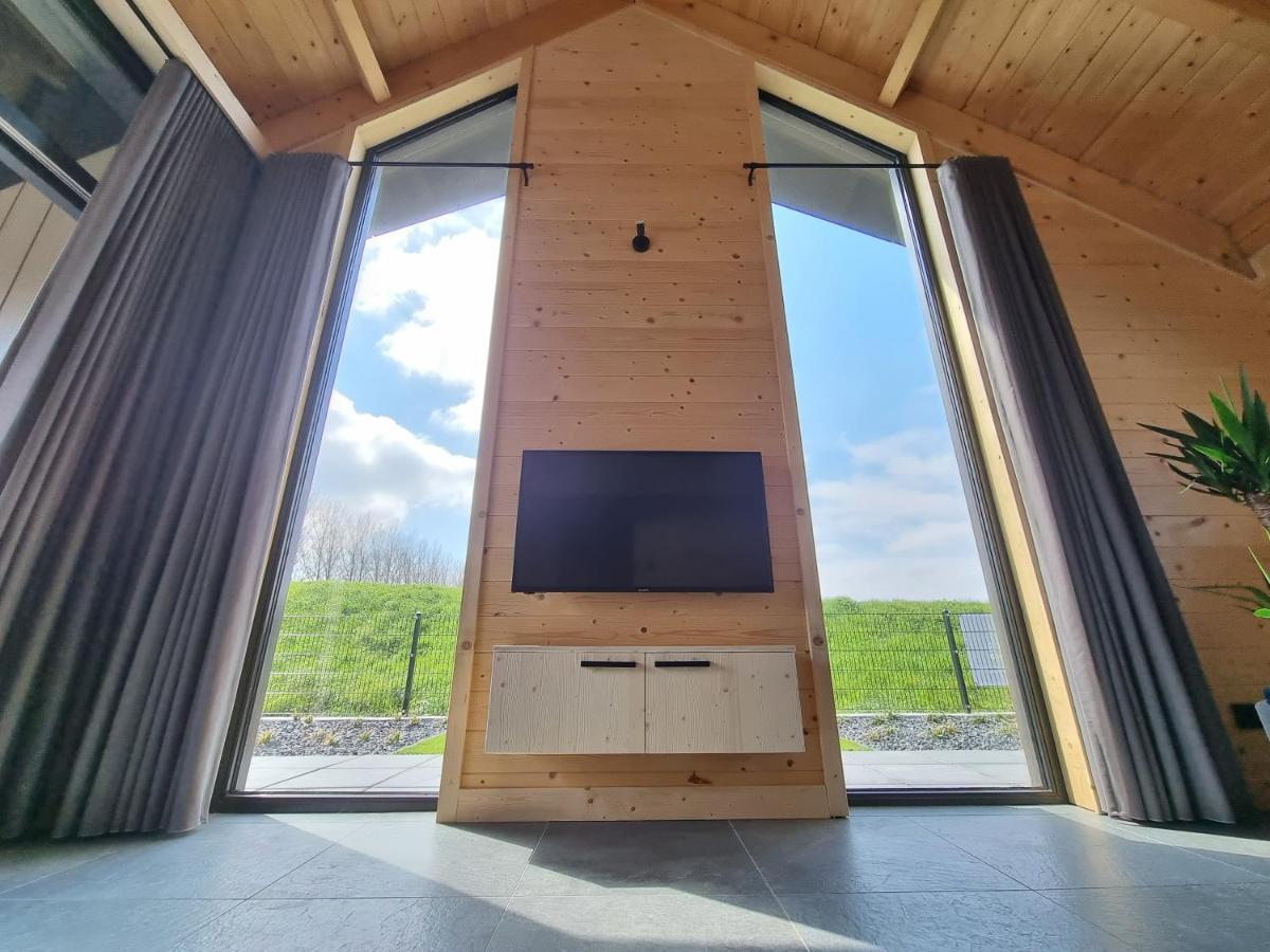 Chalet met Sauna en Airconditioning Sint-Annaland Buitenkant foto